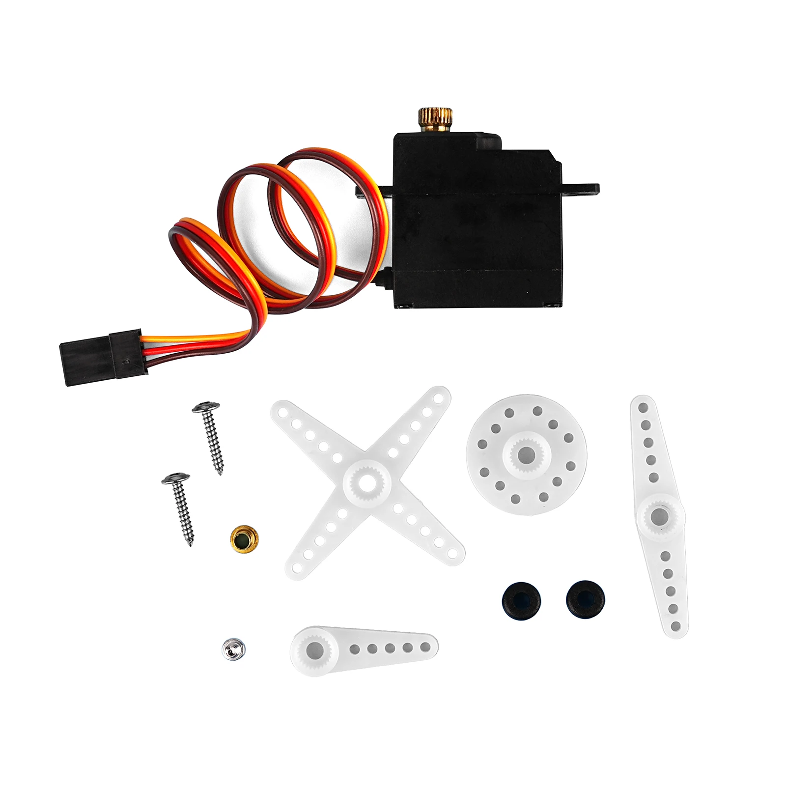 17g Micro numérique TD-9217MG Servo 180/270/360 degrés moteur à brosse en carbone Mini Servo pièces de bricolage pour voitures Robot modèle jouets