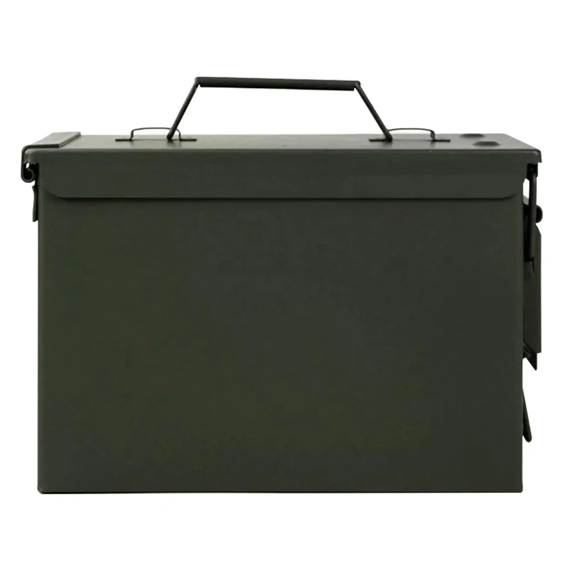 صندوق ذخيرة آمن من المصنع مباشرة، صندوق ذخيرة مقاوم للماء من الفولاذ والمعدن فعال من حيث التكلفة للخزائن