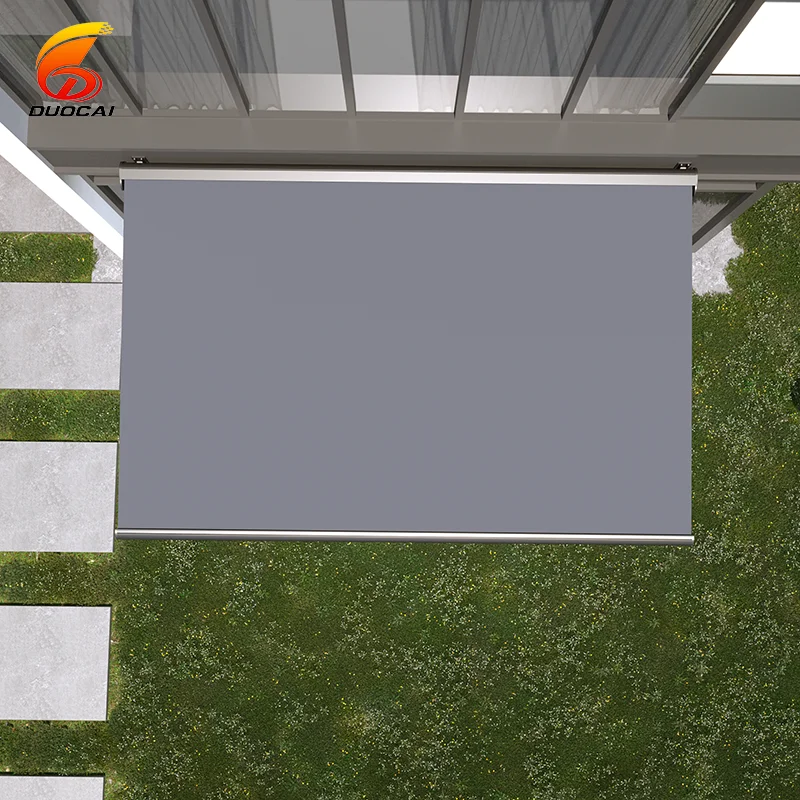 Tenda Gazebo Elektrik Terlaris Desain Kustom Outdoor Bahan Aluminium Alloy Dapat Diulur Model Full Box Pemasangan Mudah