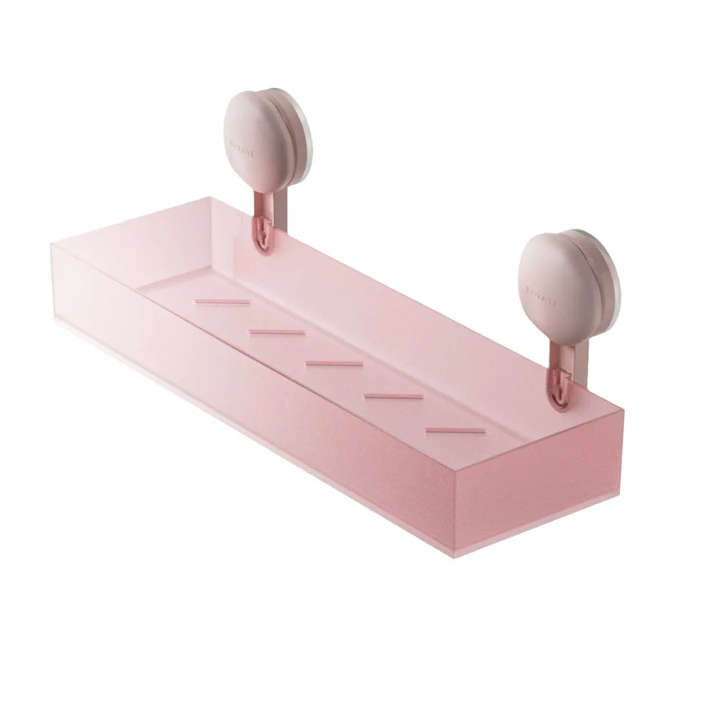 

Матовые присоски Полки для душа Настенный дренажный стеллаж для хранения косметики Экономия места Съемный