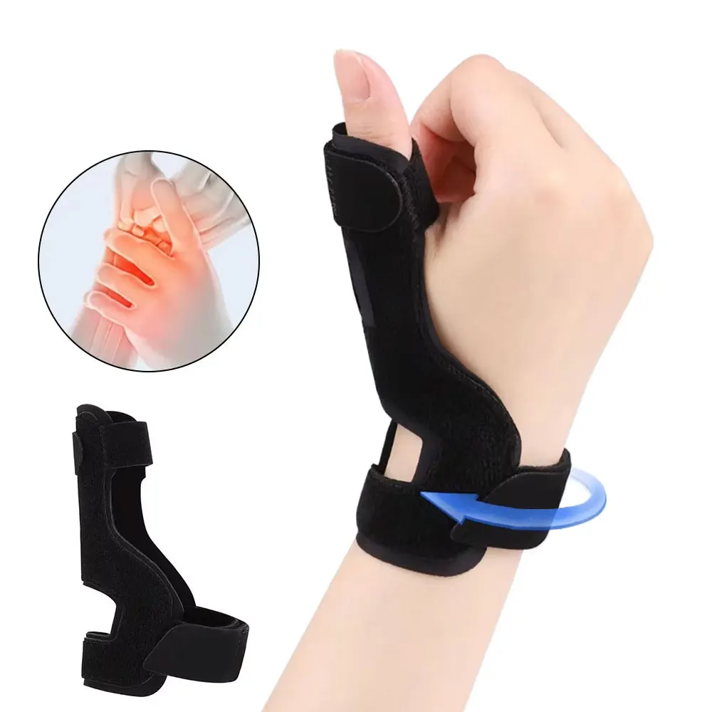 

1Pcs Tendon Sheath Wrist Guard Foldable Aluminum Plate Thin and Light Breathable Double Binding Straps Fixed Thumb Unisex