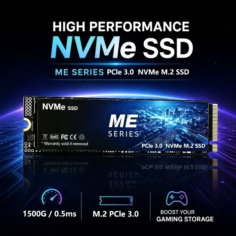 Original ME Series M2 NVMe SSD Fast Internal Solid State Drive 2TB 4TB 2280 PCIe 3.0 Hard Disk For Desktop Laptop System Disk