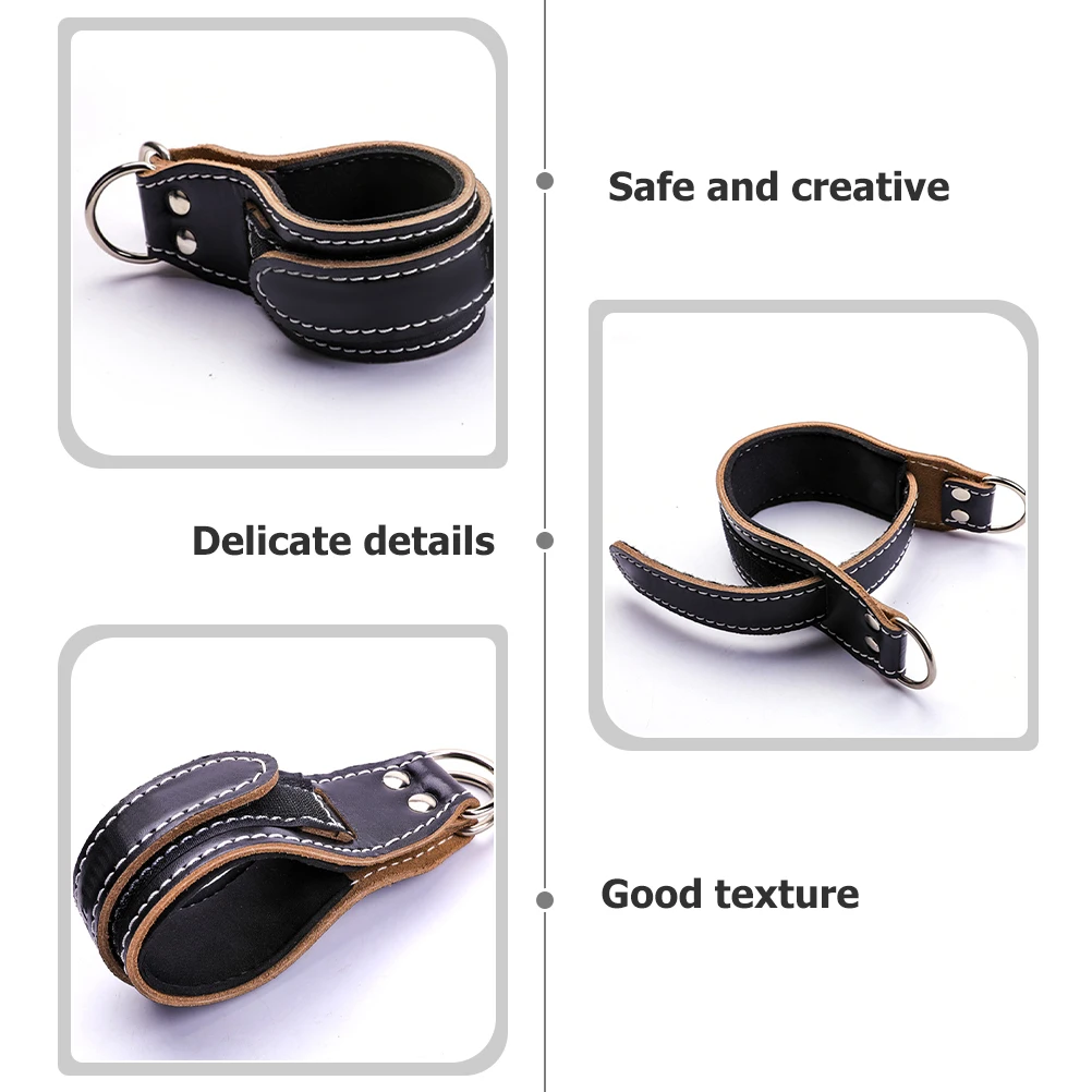 

1pc Adjustable Ankle Strap Buckle For Cable Machine Professional Leg Strength Training Wear-Resistant Fitness Tool Durable