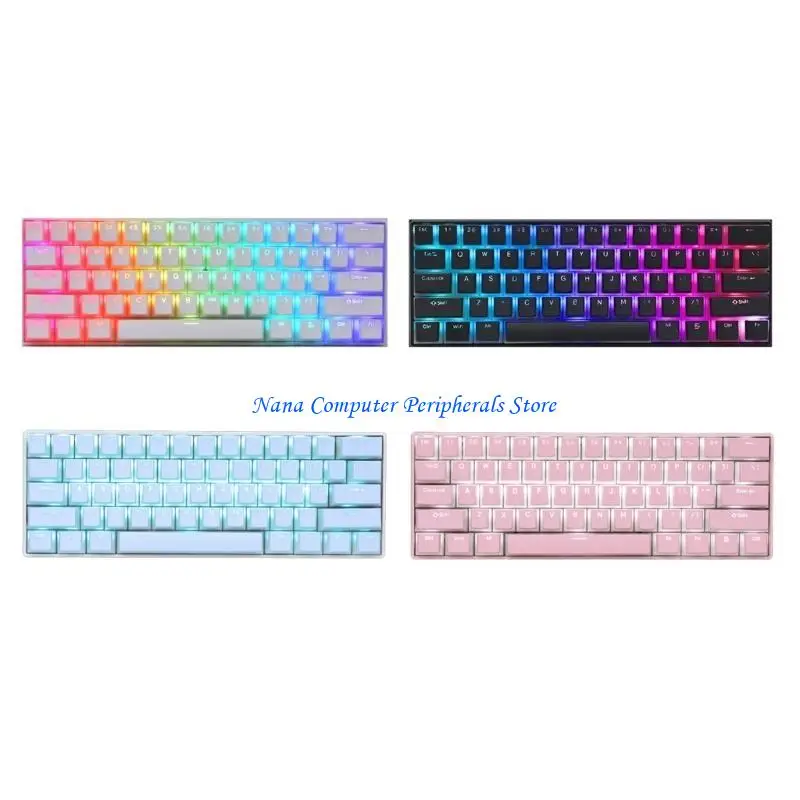 

F68C 130Keys OEM Profile PBT Backlit Keycaps for RGB Mechanical Keyboard