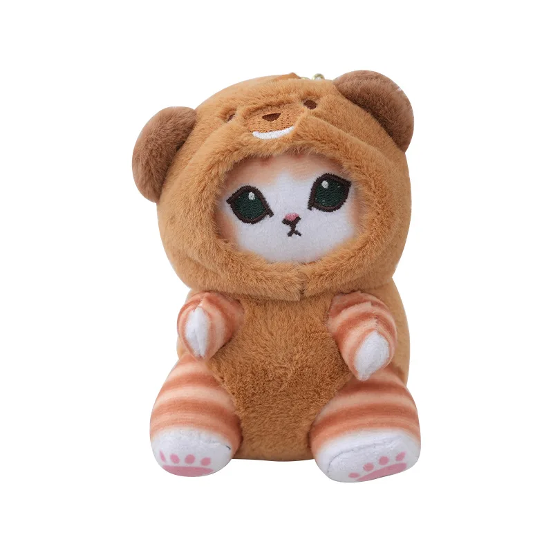 Anime Mofusand 13 cm Peluche Portachiavi Ciondolo Borsa Ciondolo Cartone Animato Simpatico Piccolo Procione Scoiattolo Panda Peluche Bambola Divano Ornamenti