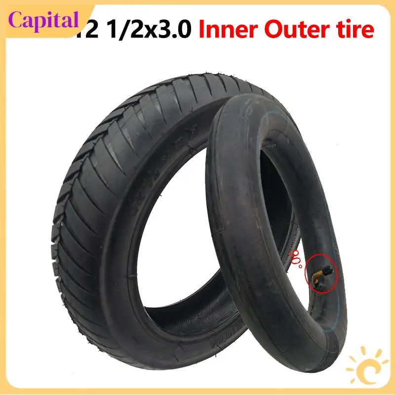 

Electric vehicle outer tire 12 1/2x3.0 thick inner and outer tire inflatable tire 12.5 inch inner tube outer tire