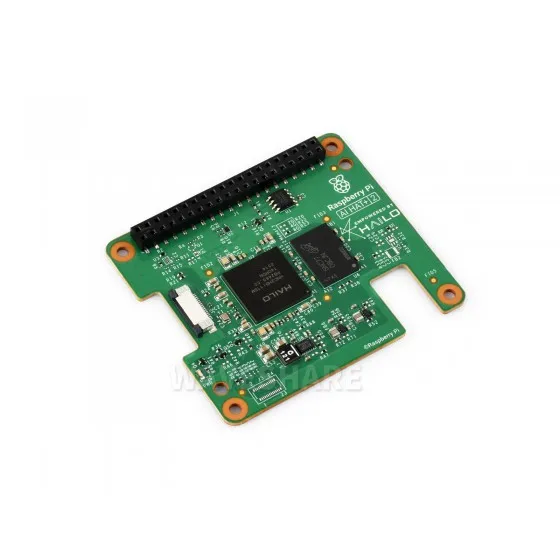 Raspberry Pi AI HAT+ 2, Built-in Hailo-10H AI Accelerator And 8GB Onboard RAM, Comes With Heatsink