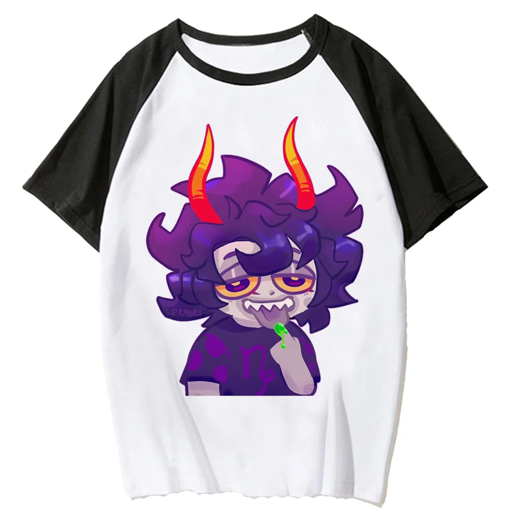 Homestuck top women Y2K t-shirts girl anime clothes