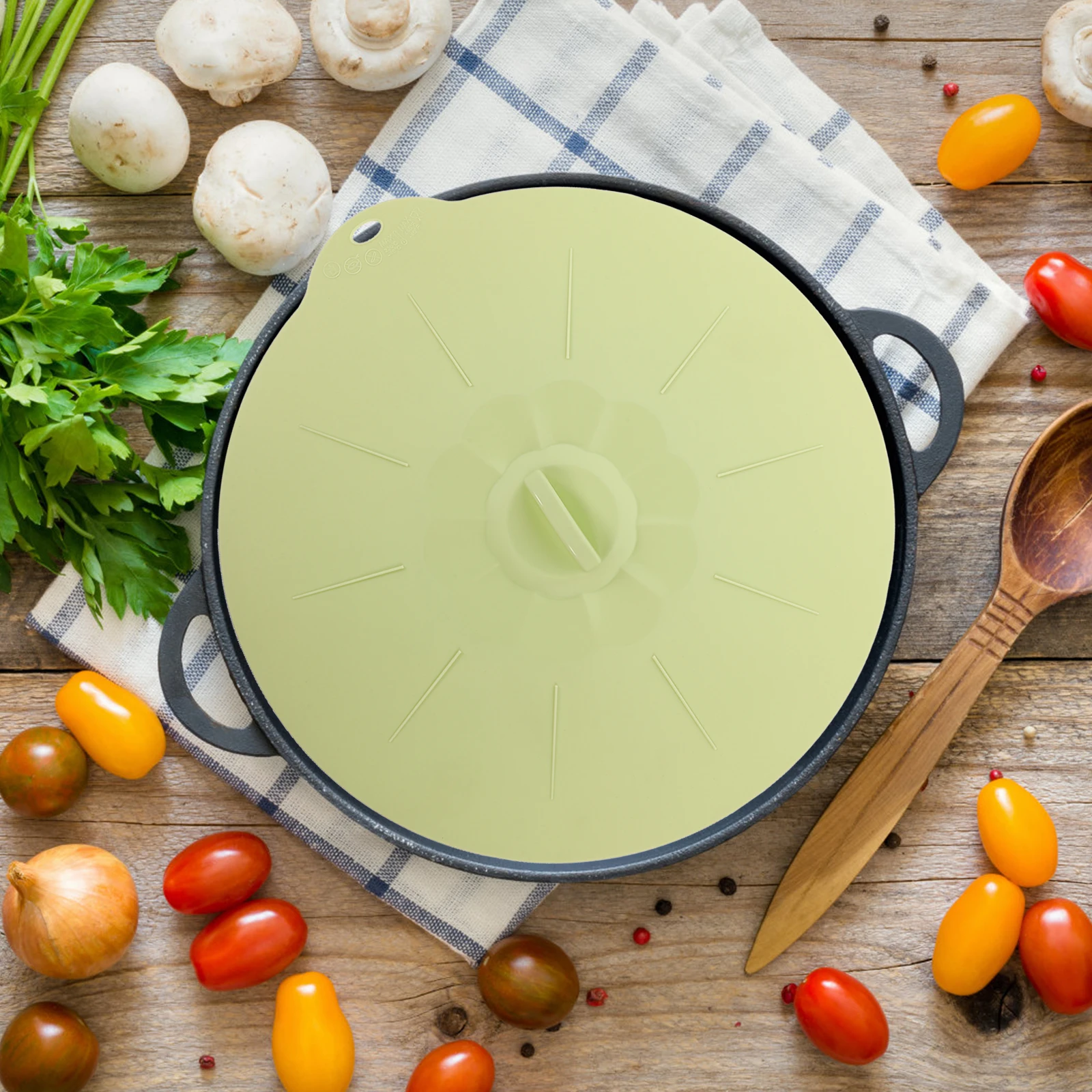 

Silicone Fresh Cover Microwave Safe Lids Bowl Absorb Water Pan Covers Universal Refrigerator Food Storage Preservation