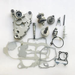 GY6 150cc 200cc Engine Transmission Side Gear Box Cover Gears Shaft Gear Box UTV Go kart Scooter TaoTao Jinglang Kangdi Odes XY