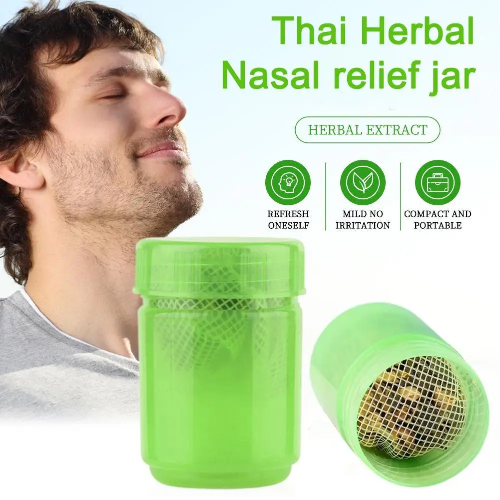 الطب العشبي التايلاندي استنشاق أدوات العناية بالأنف الصحة 1 زجاجة #1