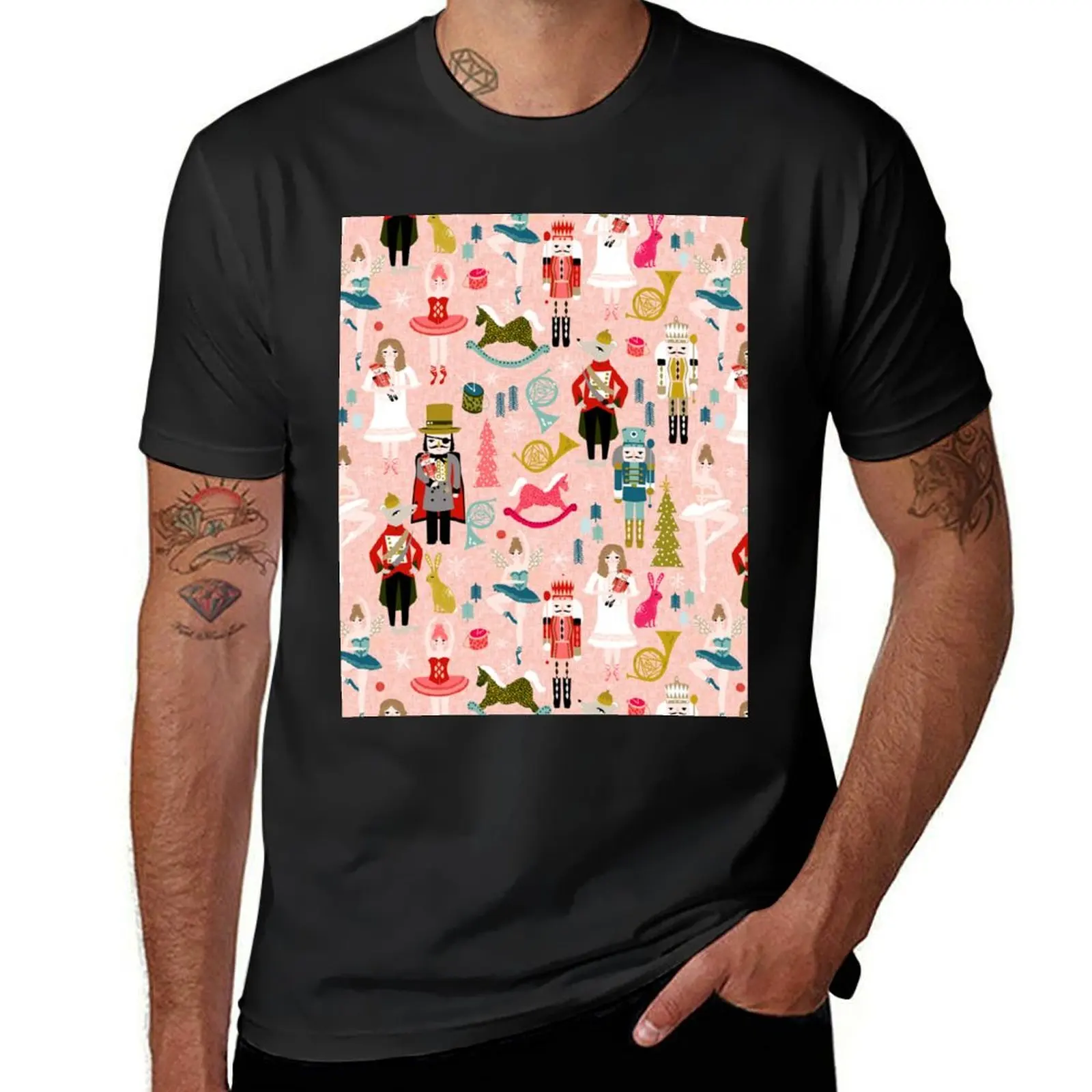 The Nutcracker - Blush by Andrea Lauren T-Shirt Aesthetic clothing customs men graphic t shirts