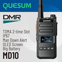 Quansheng QUESUM MD10 DMR digital 5W walkie talkie UHF 400-480MHz quansheng md10 two way radio