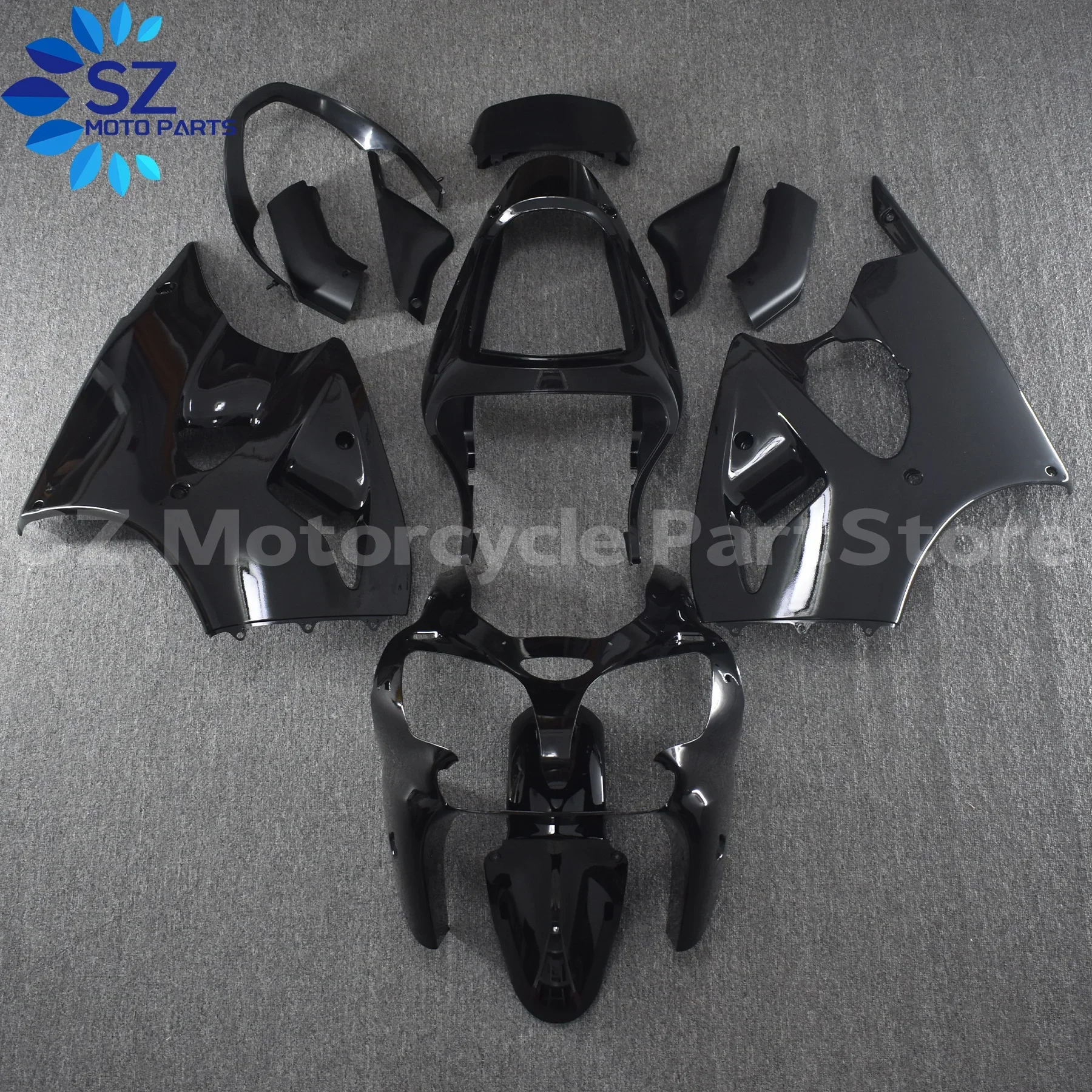 

Fairings Kit fit for KAWASAKI Ninja ZX6R 00 01 02 ZX-6R 636 2000 2001 2002 Injection Bodywork Set