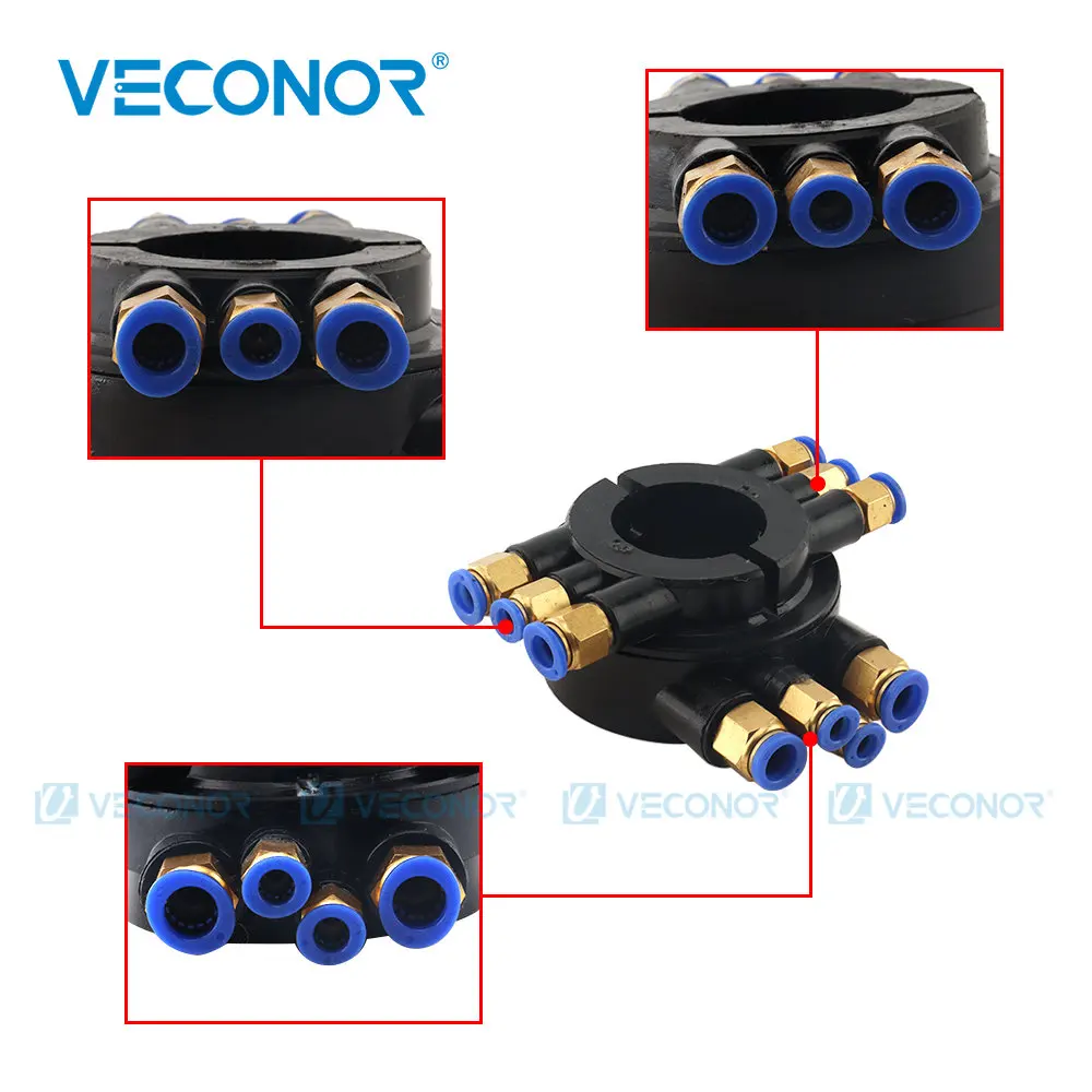 타이어 탈착기 제어 밸브, 작업 테이블 예비 교체 부품, 로터리 에어 가이드 분배 밸브