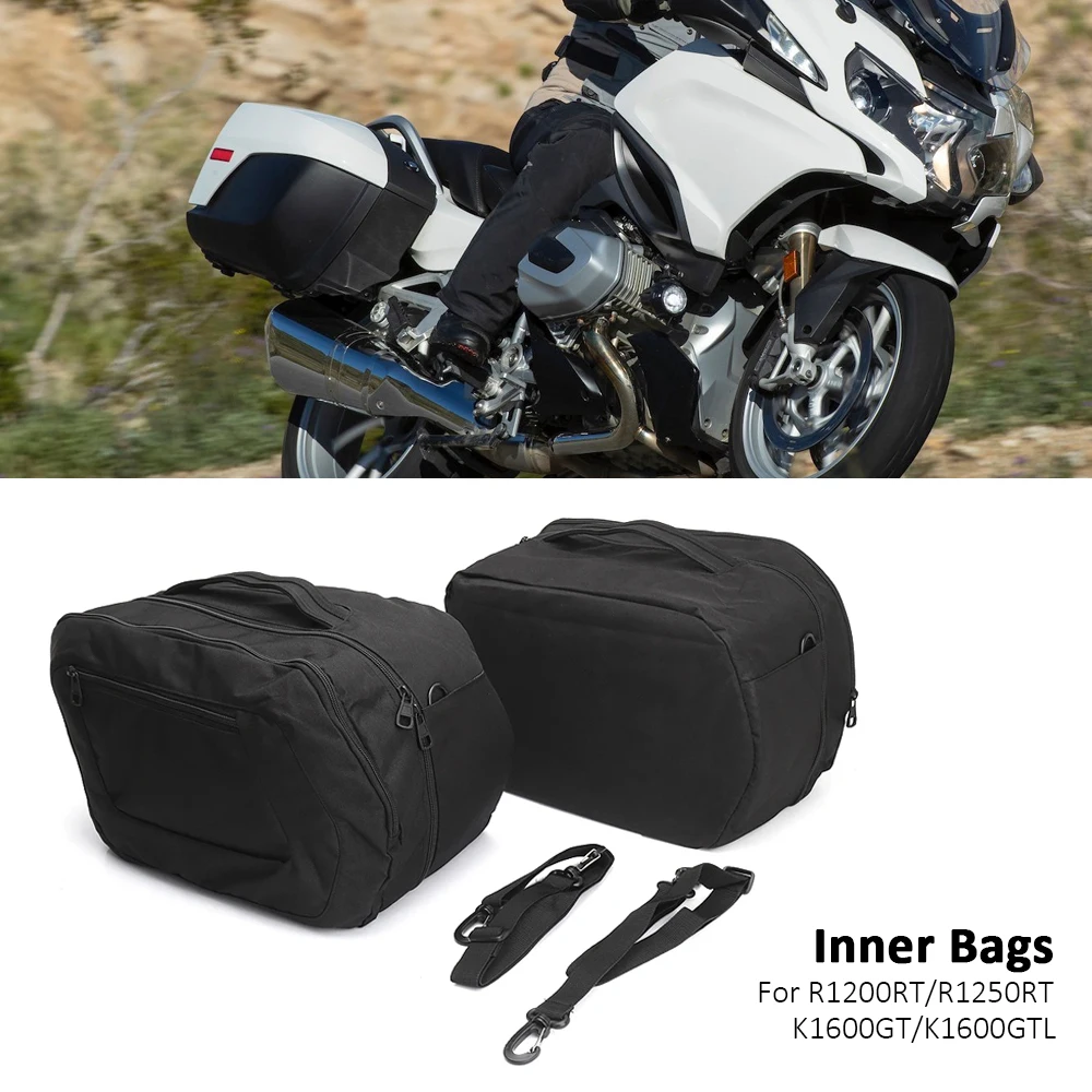 For BMW R1200RT R1250RT K1600GT K1600GTL K1600 GTL Motorcycle Accessories Saddlebag Liner Bags Luggage Bags Side Lnner Bag