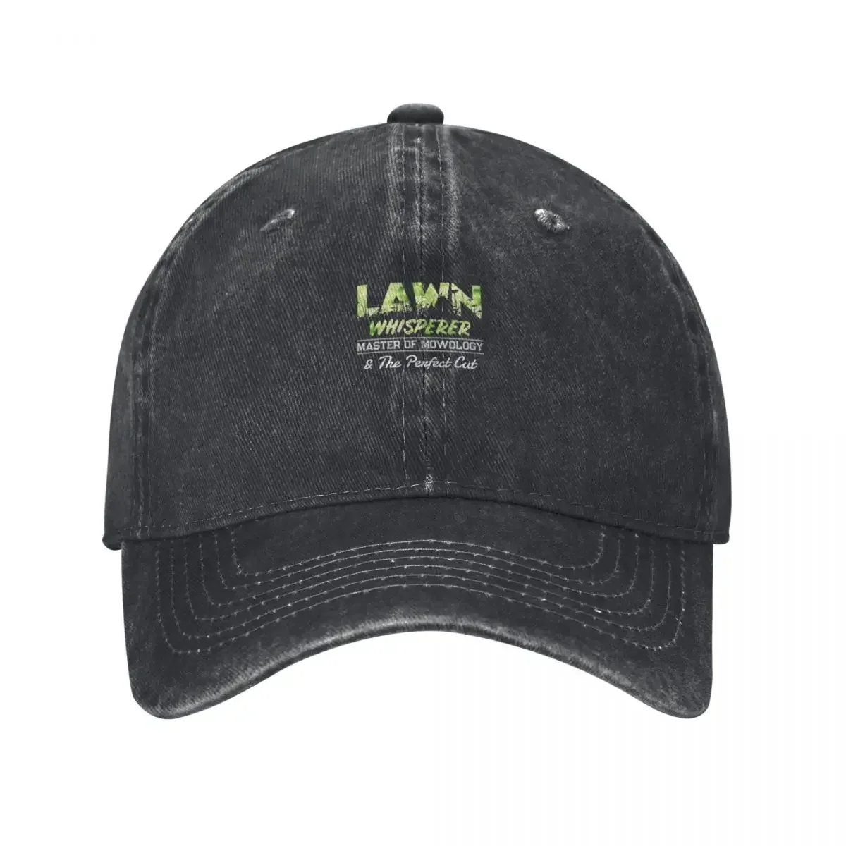 Lawn Whisperer Master of Mowology - Divertida gorra de béisbol para trabajo en el jardín, gorra masculina, gorra de pesca, gorra de diseñador, gorra de playa para mujer, gorra para hombre
