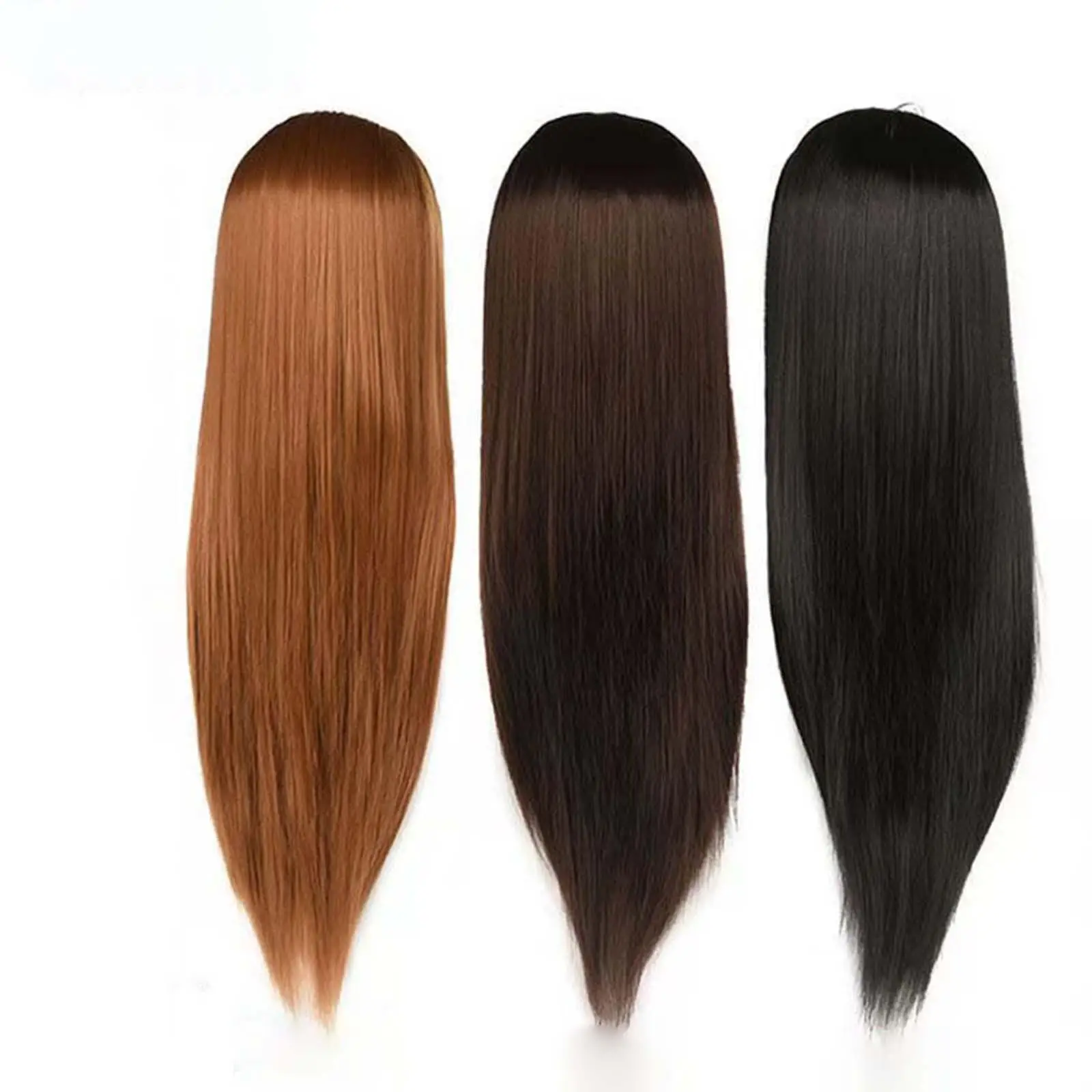 Training Head Mannequin for Cosmetology with Lengthy Synthetic Hair