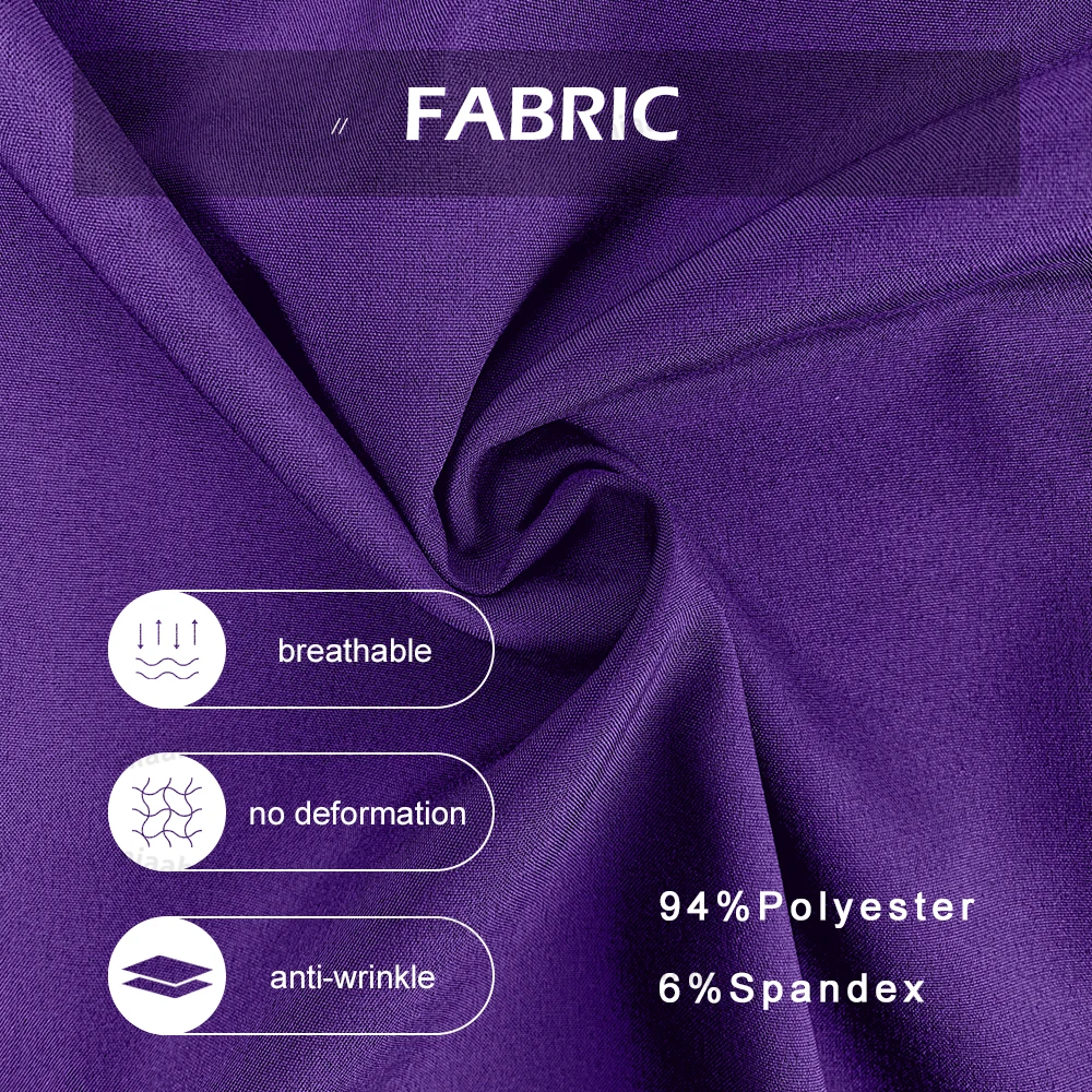 Niaahinn-uniforme elástico para hombre y mujer, conjunto de uniforme médico para enfermera, uniformes quirúrgicos, Top de manga corta con cuello en V, pantalones