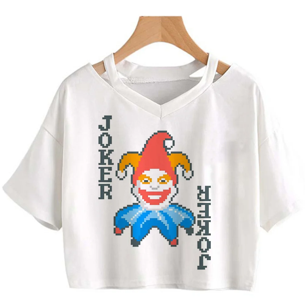 

Balatro crop top Slim Fit Cute vintage harajuku Grunge babydoll summer shoujo girl style cute girls top