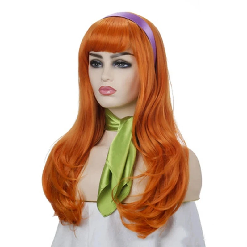 Cosplay Daphne Wig Women Halloween Daphne Costume Party Cosplay Wig Synthetic Wig For Women For Halloween Party Christmas