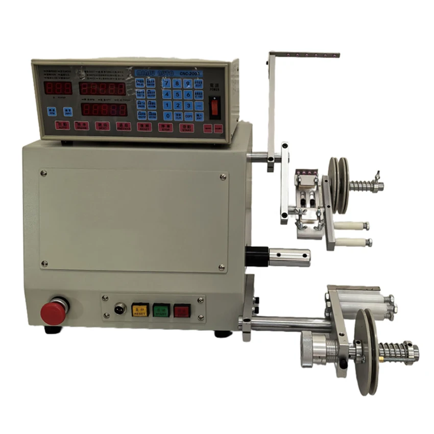 400W Automatic Coil Winding Machine New Smart CNC Automatic Coil Winder Winding Machine For 0.03-1.2mm Wire