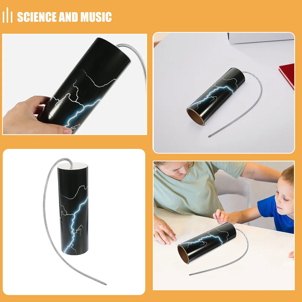 3-teiliges Set für Kunststoff-Schlaginstrumente, Musik, Lernen, Schallschläuche, Musikinstrumenten-Set, Rasseltrommel