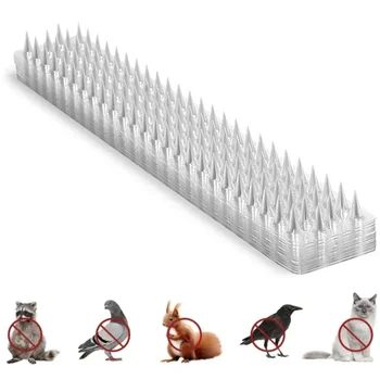 1Pc Nuovo Plastica Repellente Per Uccelli Spikes Recinzione Da Parete Gatto Anti Piccione Spikes Anti-uccelli Scoiattolo All'aperto Recinzioni Da Giardino Repellente Per Animali