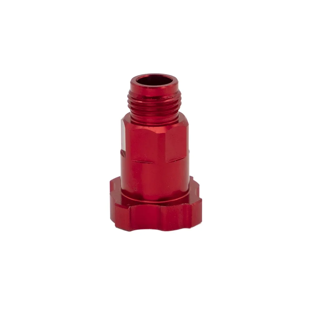 

Corrosion Resistance External Thread Adapter High Strength Spray Painting Spray Connector Red Aluminum Alloy Quick Connector