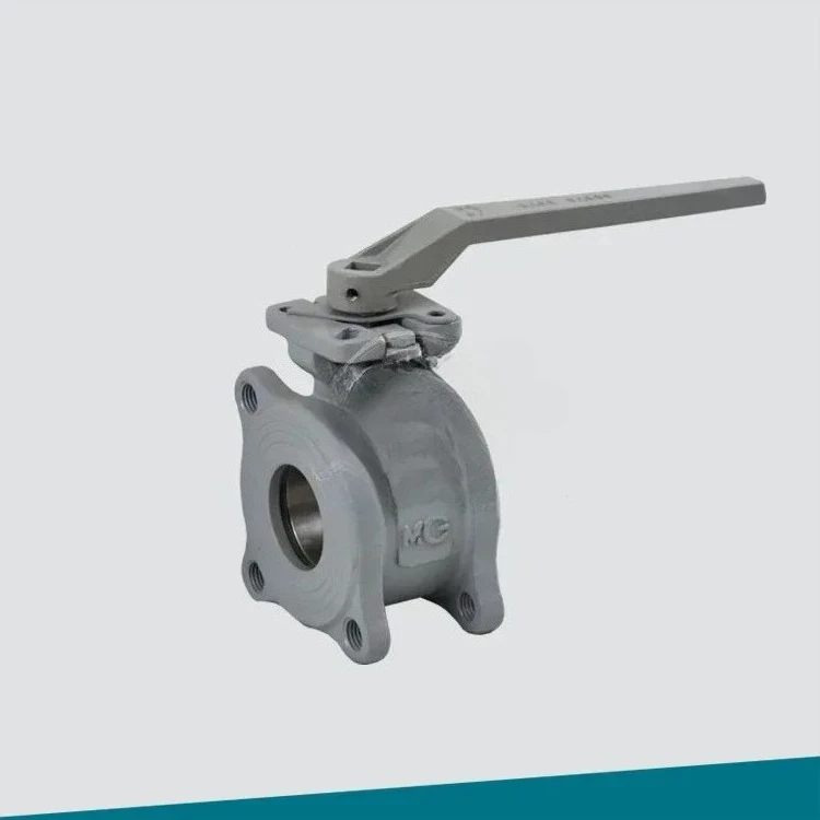 

Wafer single-piece thin ball valve flange connection 050-2916-2200TT intelligent manual valve