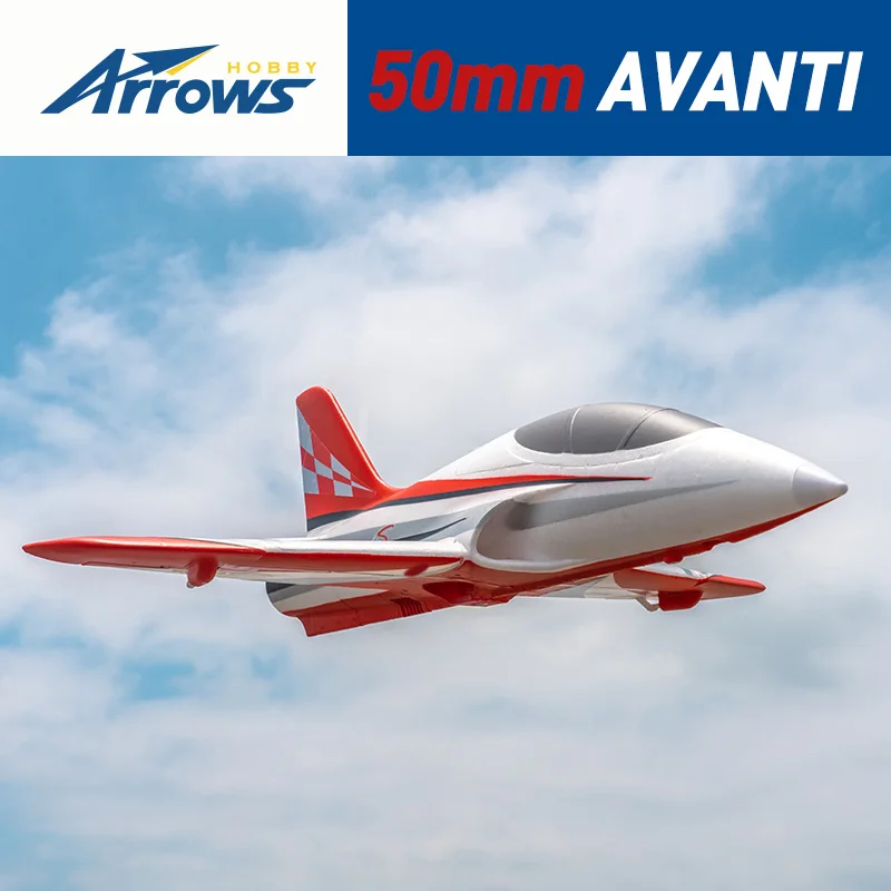 Blue Arrow 50mm Avanti Handao Beginner Outdoor Hand Throwing Model Airplane Fixed Wing Image True Electric Remote Control