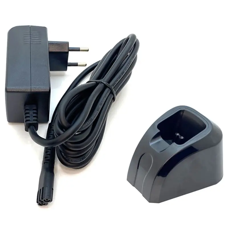 AEE6-Hair Clippers Adapter With Charging Base For WAHL 8148/8504/8591/8509/1919/2241/2240/8171 Shaver Trimmer