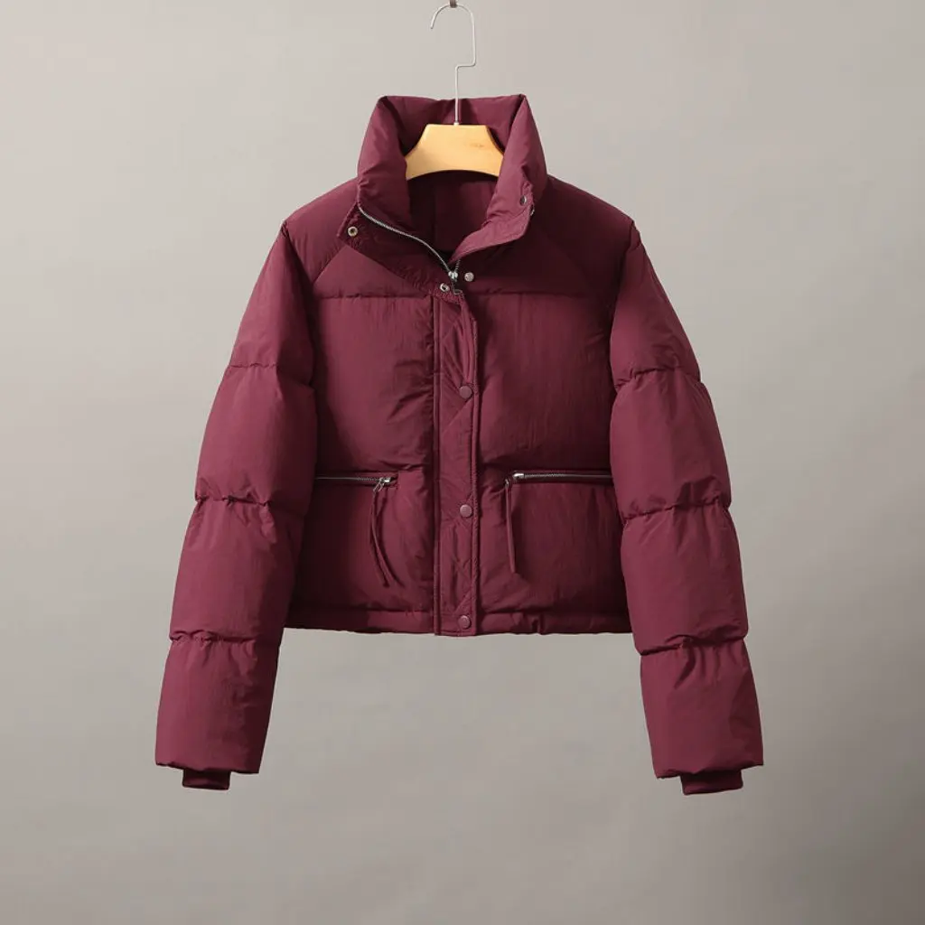 

Women's Cotton-Padded JacketWarm Winter Coat Stylish Casual Outerwear Для Autumn Winter Months