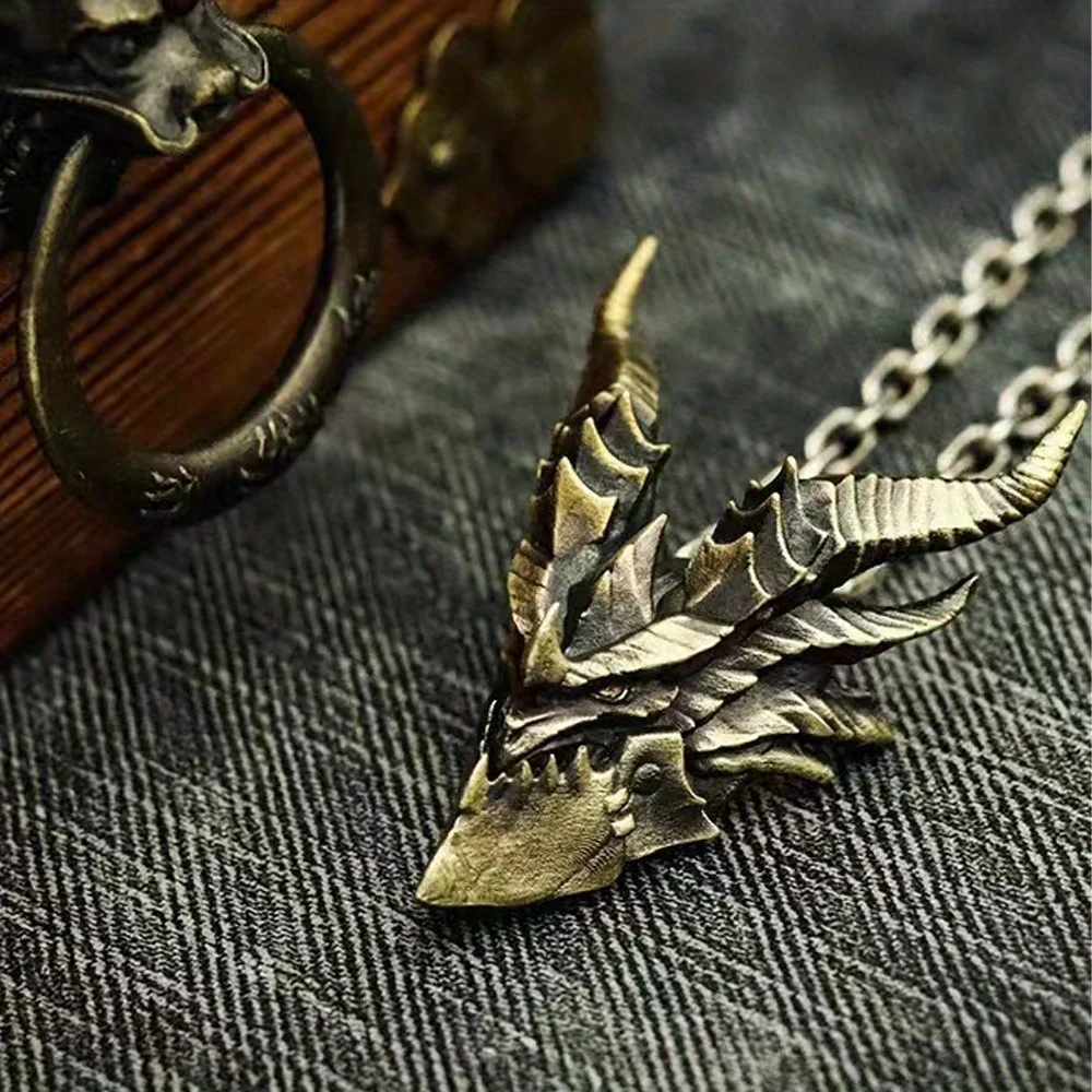 World of Warcraft Deathwing Blizzard Game Leader Hombres y mujeres Collares personalizados Colgantes versátiles al por mayor