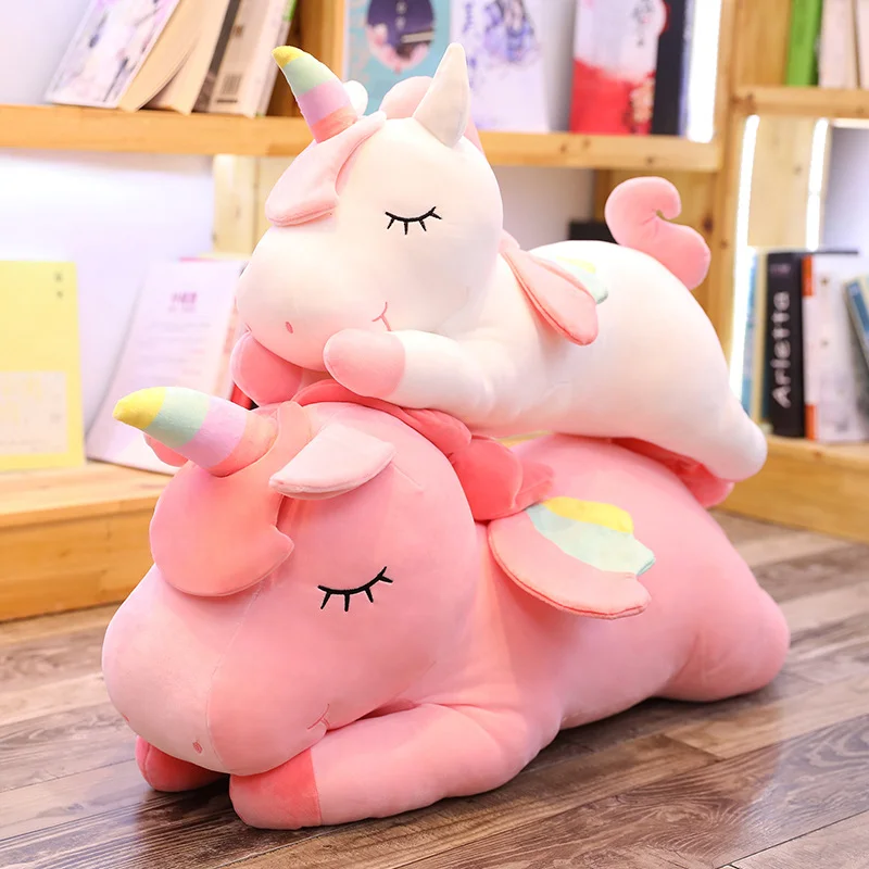 

﻿ Kawaii Horse Plush 30cm Soft Stuffed Huggable Dolls Animal Acompany Toys Children Girl Birthday Gifts
