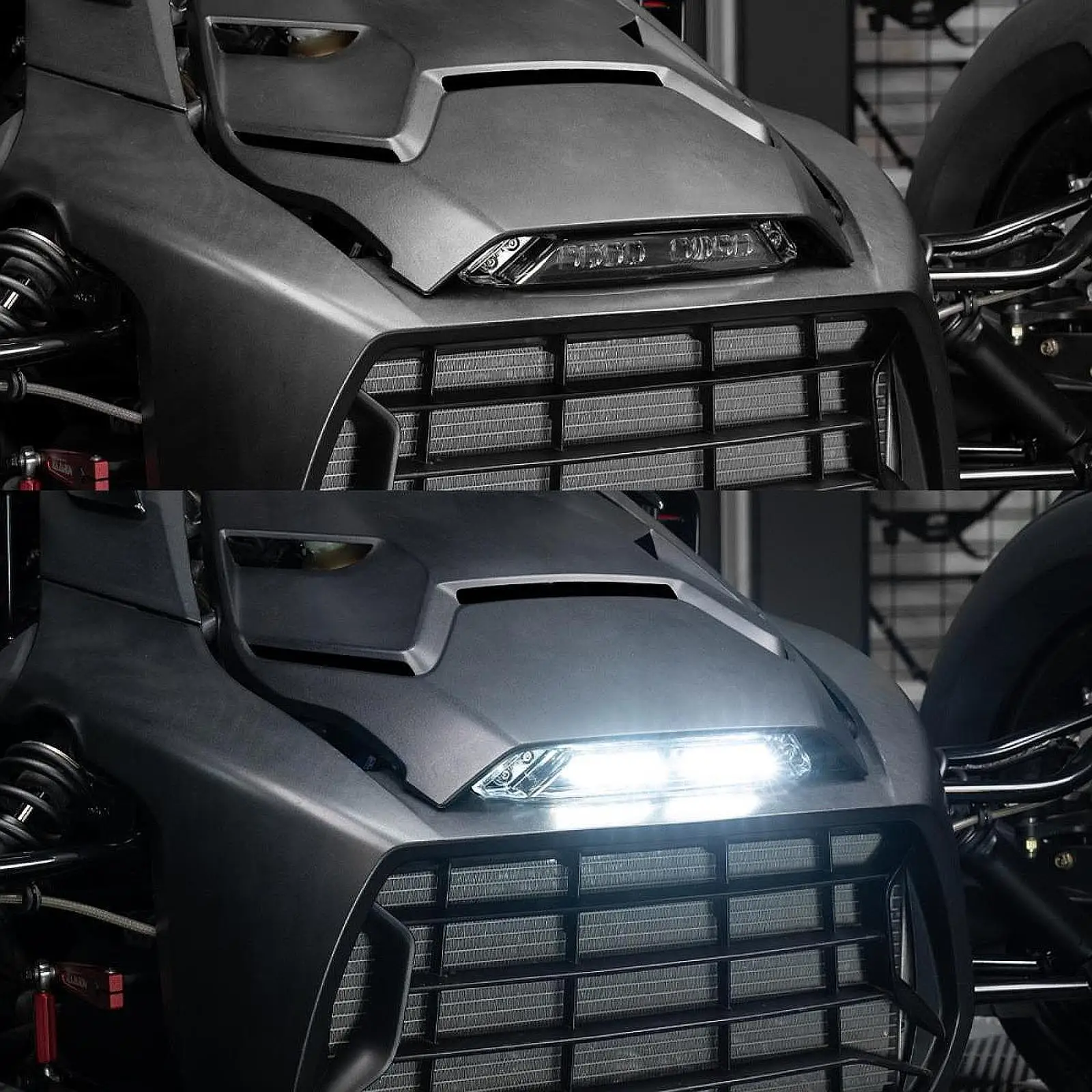 

Комплект светодиодного вспомогательного освещения, прямая замена для Can-am Ryker 600 900 Rally