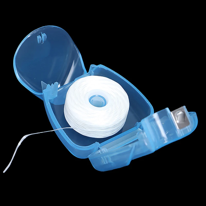 

50M/Box Dental Flosser Oral Hygiene Teeth Cleaning Wax Mint Flavored Dental Floss Spool Toothpick Teeth Flosser Clean