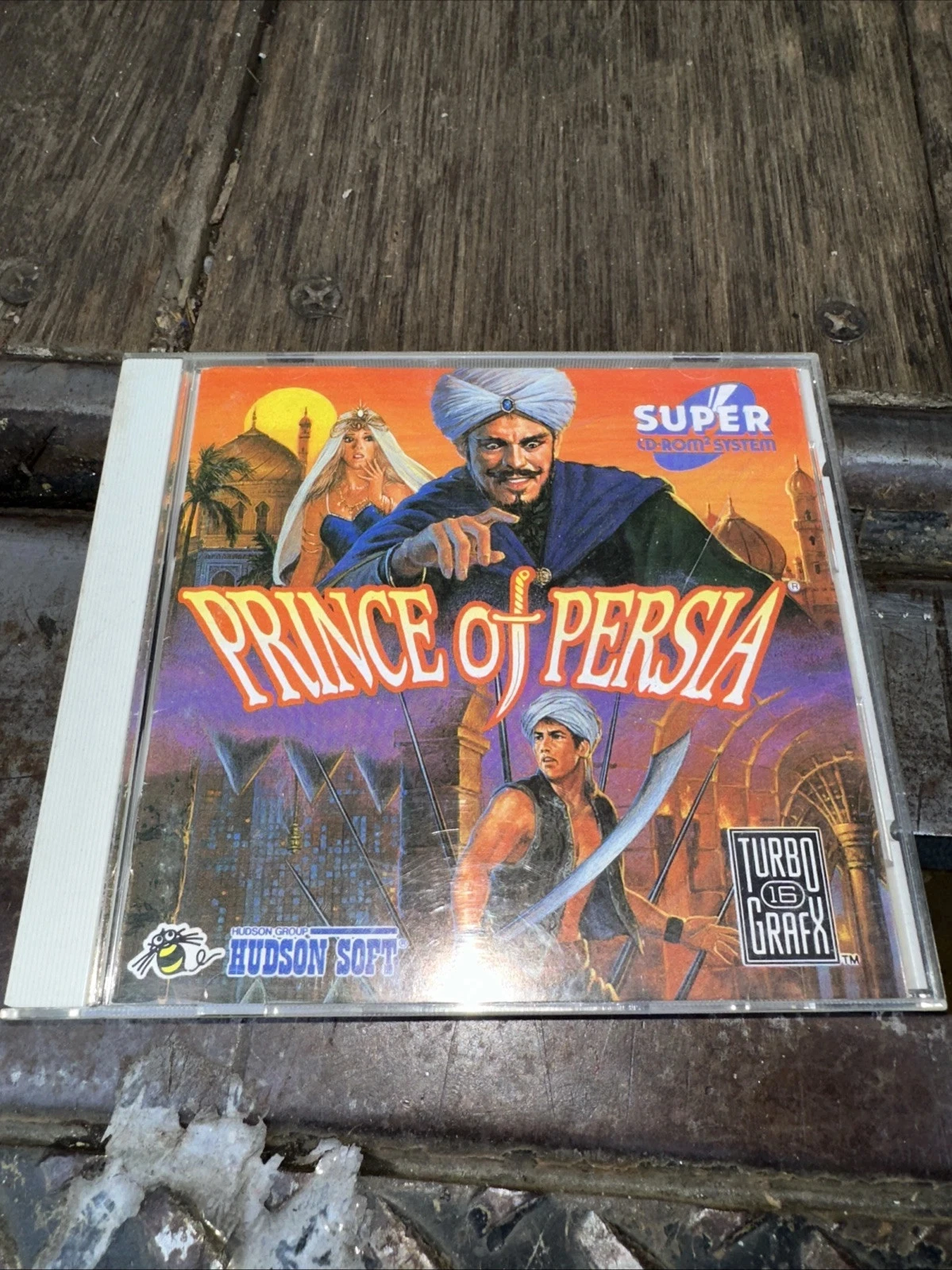 

PC engine TG cd Copy Disc Game Prince of Persia Unlock pceConsole Game Optical Drive Retro Video Direct Reading game accessories