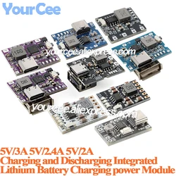 10pcs/1pc 5V 3A Step Down Buck Power Charge Module TYPE-C USB Lithium LiPo Battery Charger Protection Circuit Board DIY Mobile