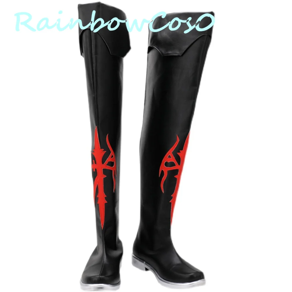 FINAL FANTASY XIV A Realm Reborn FF14 school uniform Mage Cosplay Shoes Boots Game Anime Carnival Party Halloween Chritmas W2273