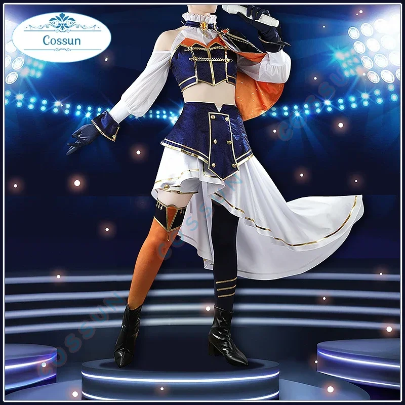 

[На заказ] NIJISANJI Vtuber FANTASIA 4-я годовщина Higuchi Kaede Косплей Костюм Хэллоуин наряды женский костюм униформа