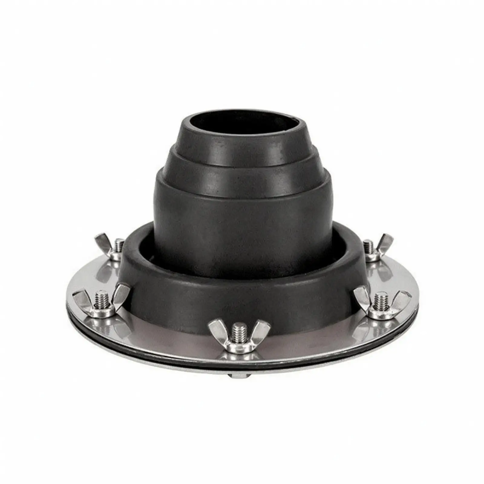 Camping Stove Chimney Anti Scald Sleeve Silicone Pipe Insulator with Stainless Steel Band for Outdoor Heating Stove
