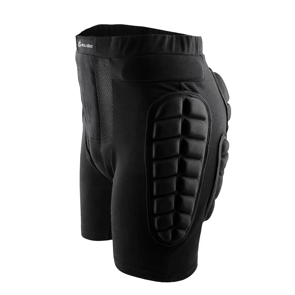 Skating Protective Gear Hip Padded Compression Shorts for Inline Skates BMX Skiing Snowboard Protection