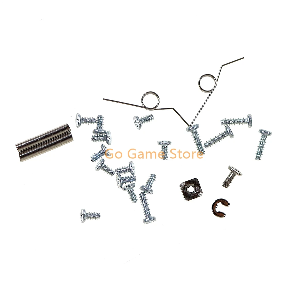 1set Replacement Full Set Screw For GBA SP L R Buttons Springs Battery Cover Screw Housing Shell Screw Kit