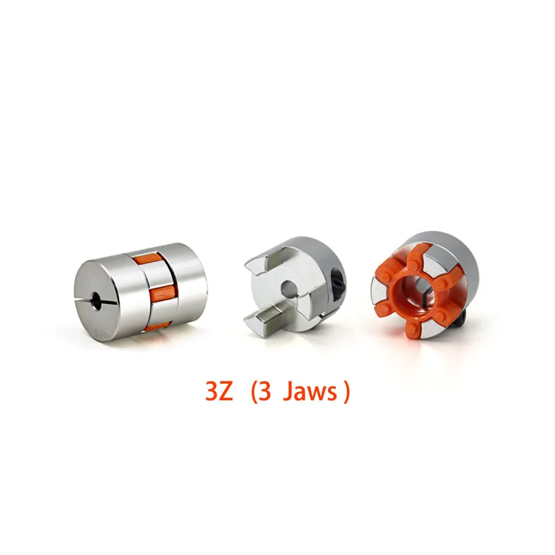 Plum Flexible Shaft Coupler D30L40 3 Jaws Aluminium Elastic Motor Encoder Connector Coupling Stepper Motor Shaft Coupler