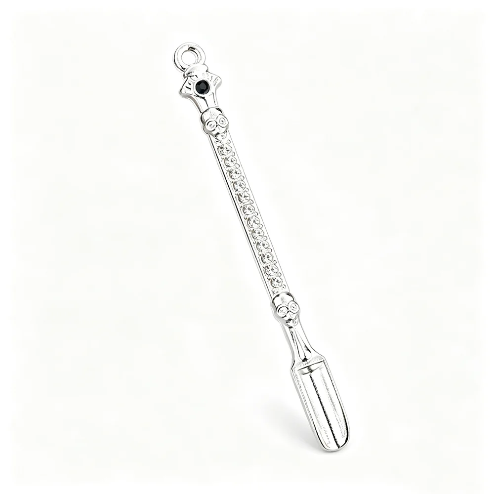 Mini Tobacco Spoon Metal Micro-tuning Bottle Shovel Tea Herb Powder Spade Smoking Tools Cigarette Accessories