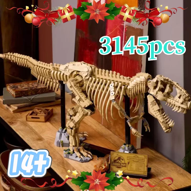 2025 nouveauté 76968 affichage dinosaure parc série fossiles tyrannosaure Rex assemblé blocs de construction jouets cadeaux de noël