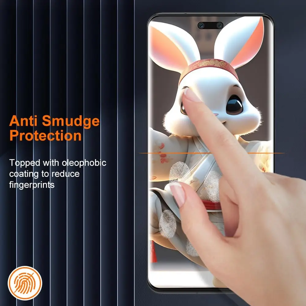 

2/4Pcs Curved Four Sides Glue Tempered Glass For Huawei Honor Magic 6 Pro/Magic 7 Pro 5G Film