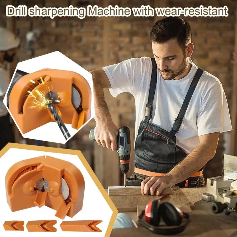 Bit Sharpener For Drill Ergonomic Grinding Machine Aids High Performance Precision Drill Bit Grinding Sharpener Tool For Industr