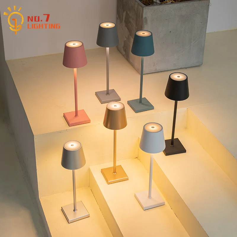 

Modern Designer USB Charging Table Lamp with Touch Switch LED Art Decorative Desk Lights Bedroom Restaurant Coffee Hotel Study